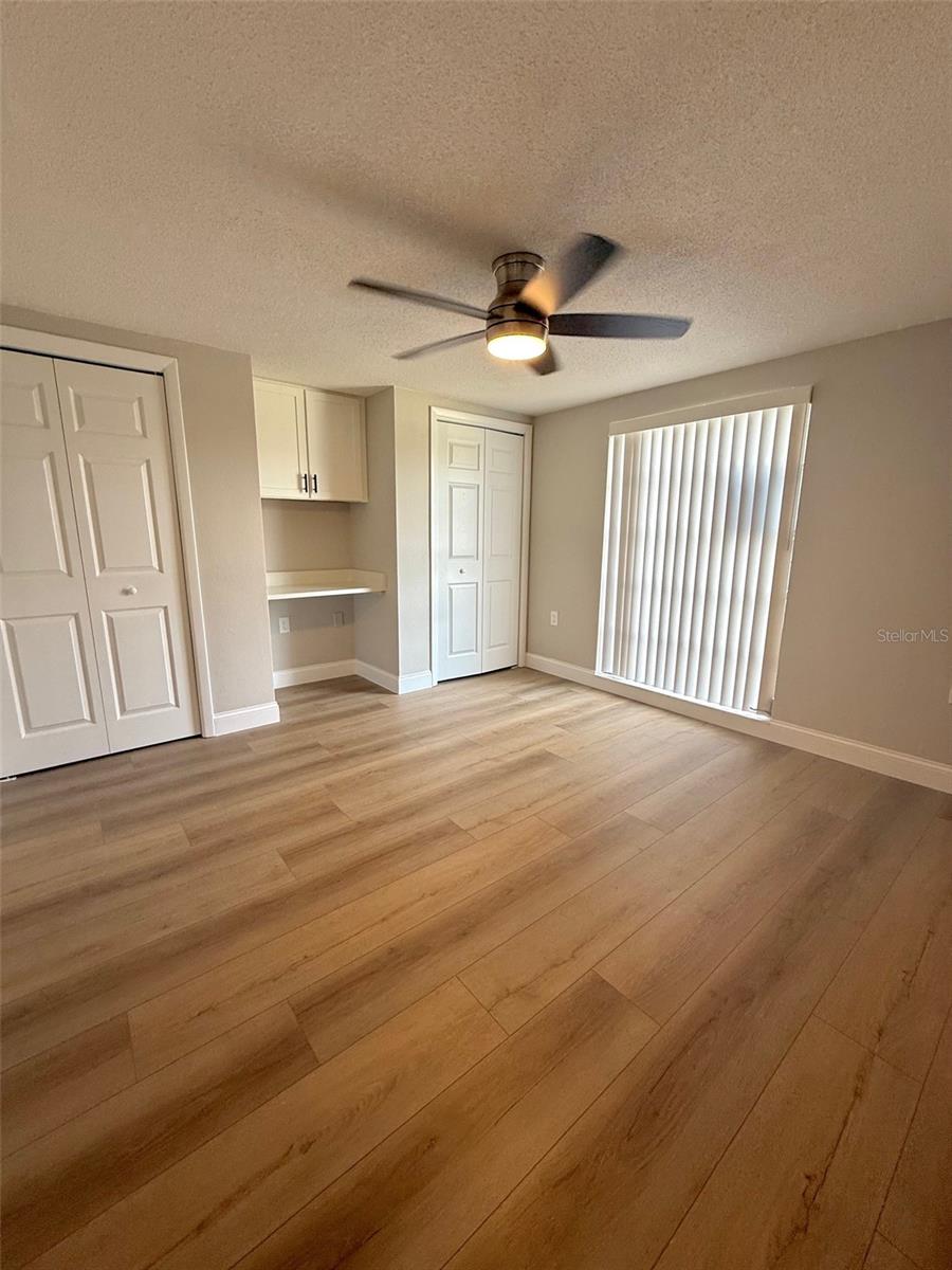 Bedroom 2 with Built in Desk