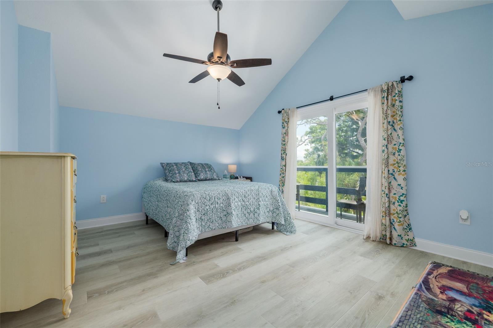 Primary Bedroom with private balcony