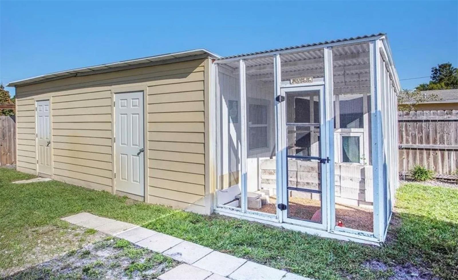 Back yard Storage