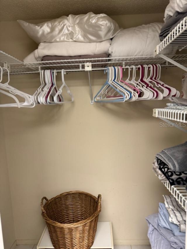 1 of 3 closets in primary bedroom
