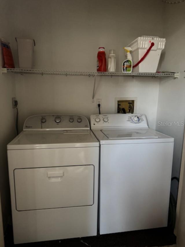 Washer and dryer included