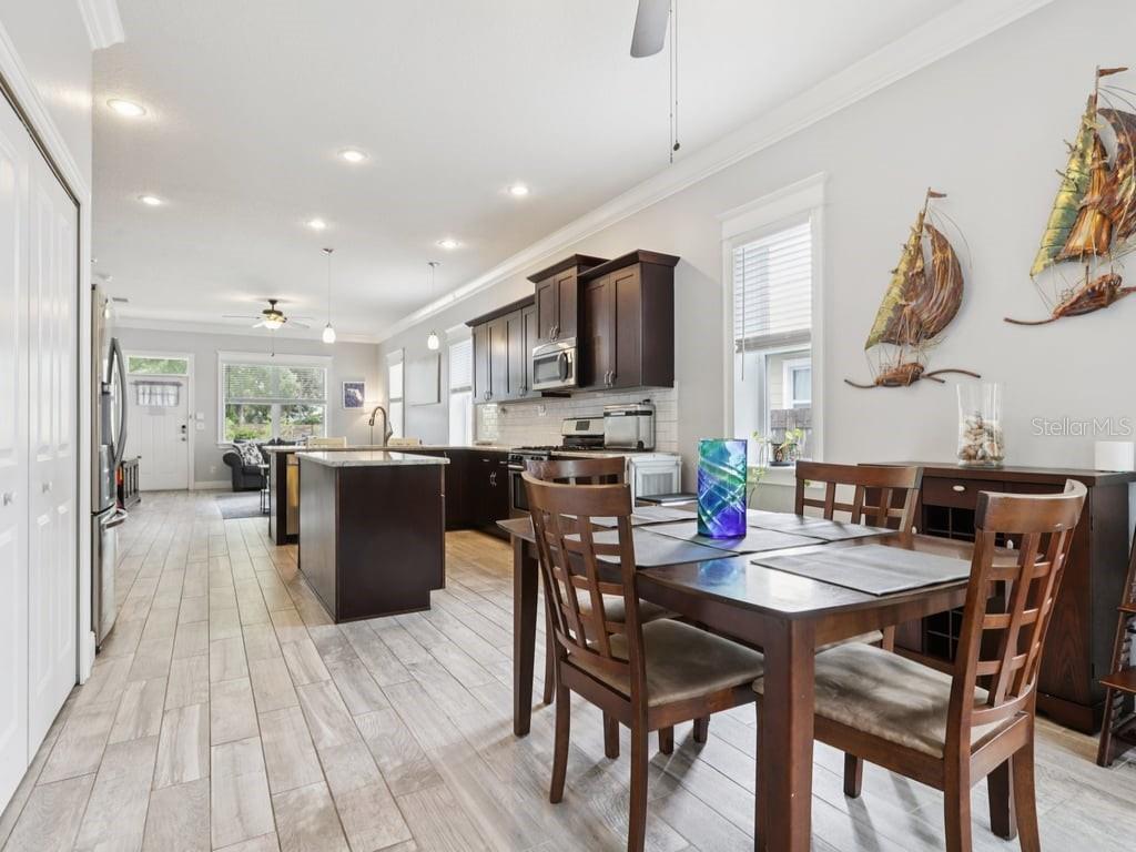 Dining Room, Kitchen, Living Room