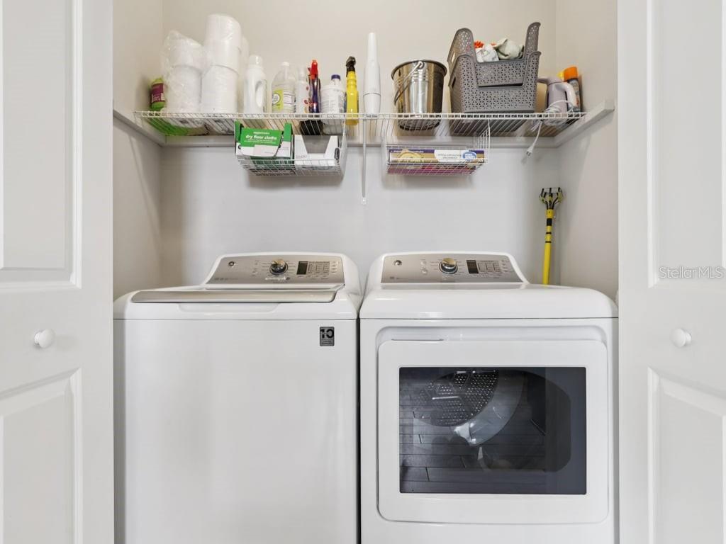 Interior Laundry off Kitchen.