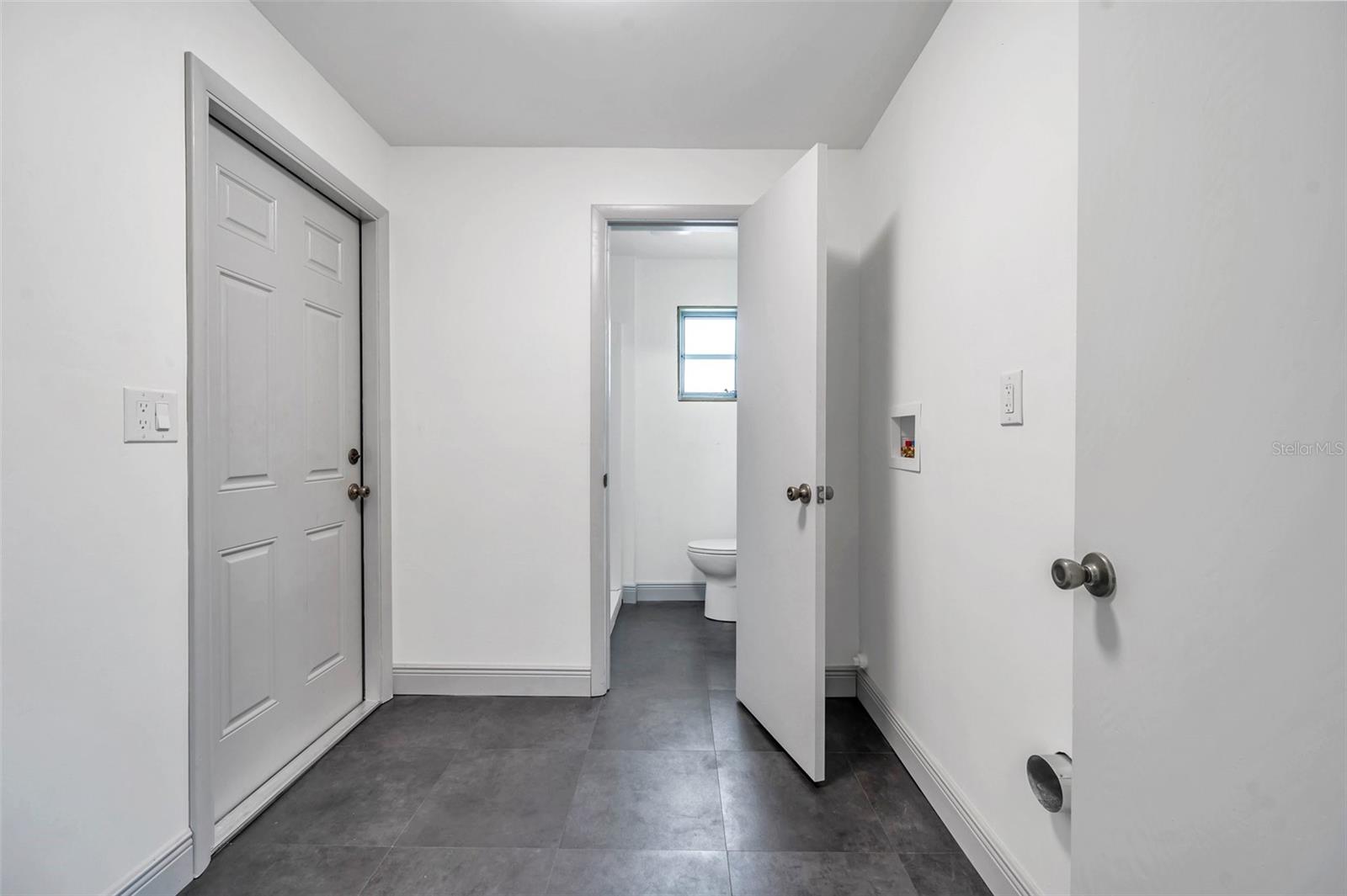Indoor laundry rooms are the best!
