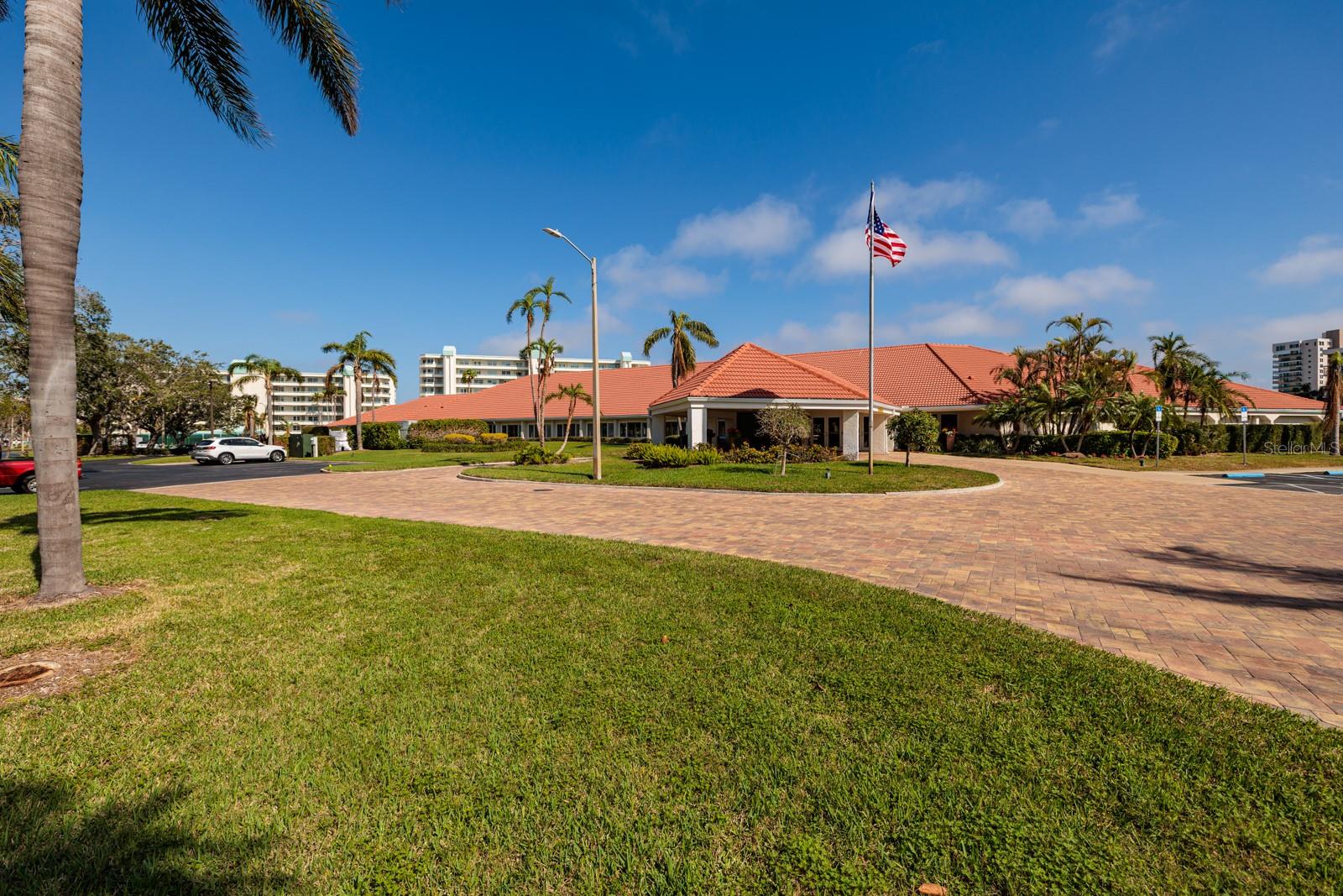 Large Community Clubhouse, which is just across the street!