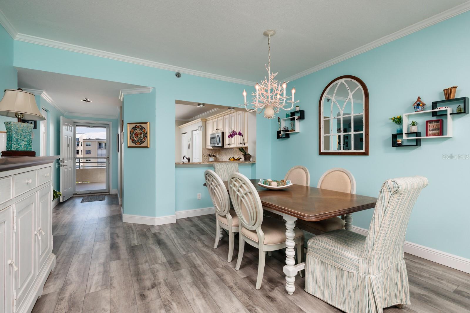 Welcoming dining room
