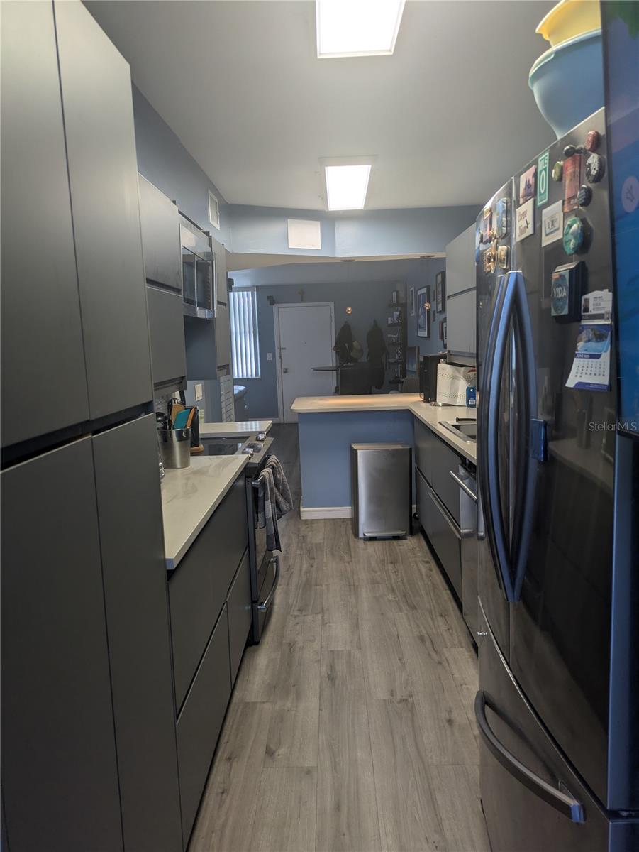 IKEA custom cabinets with pantry