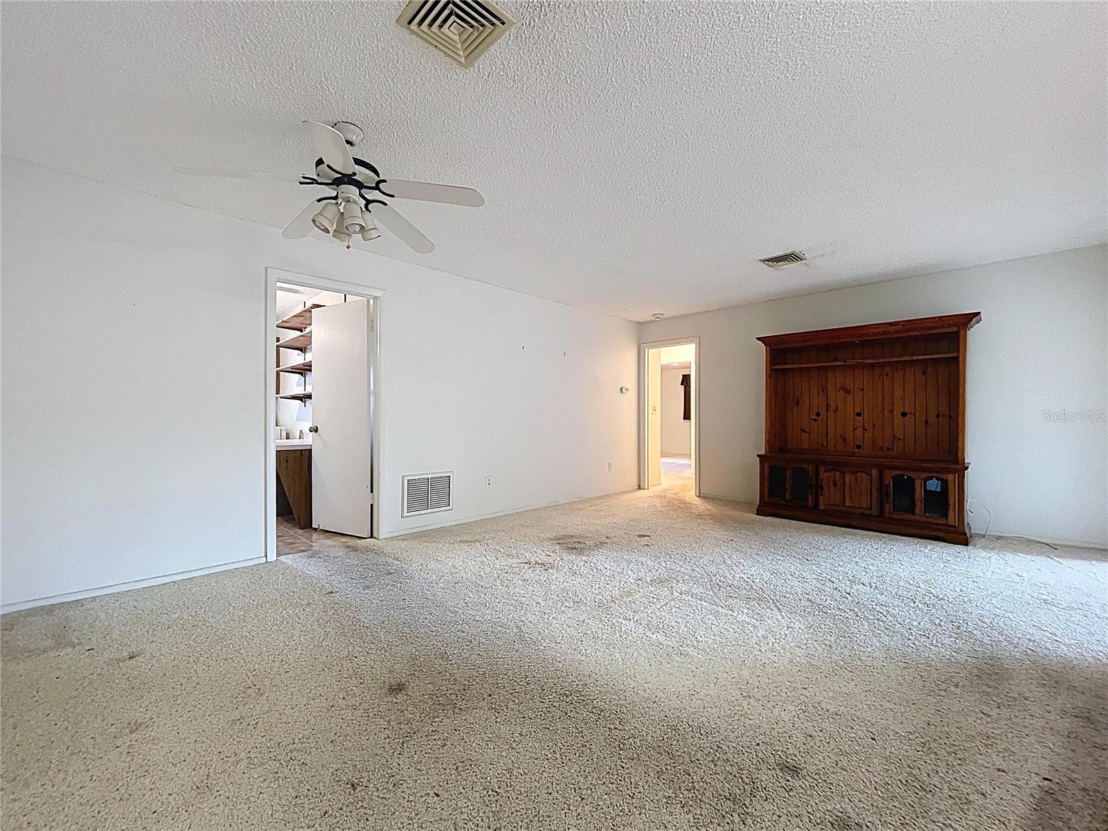 Bright and open Family room.