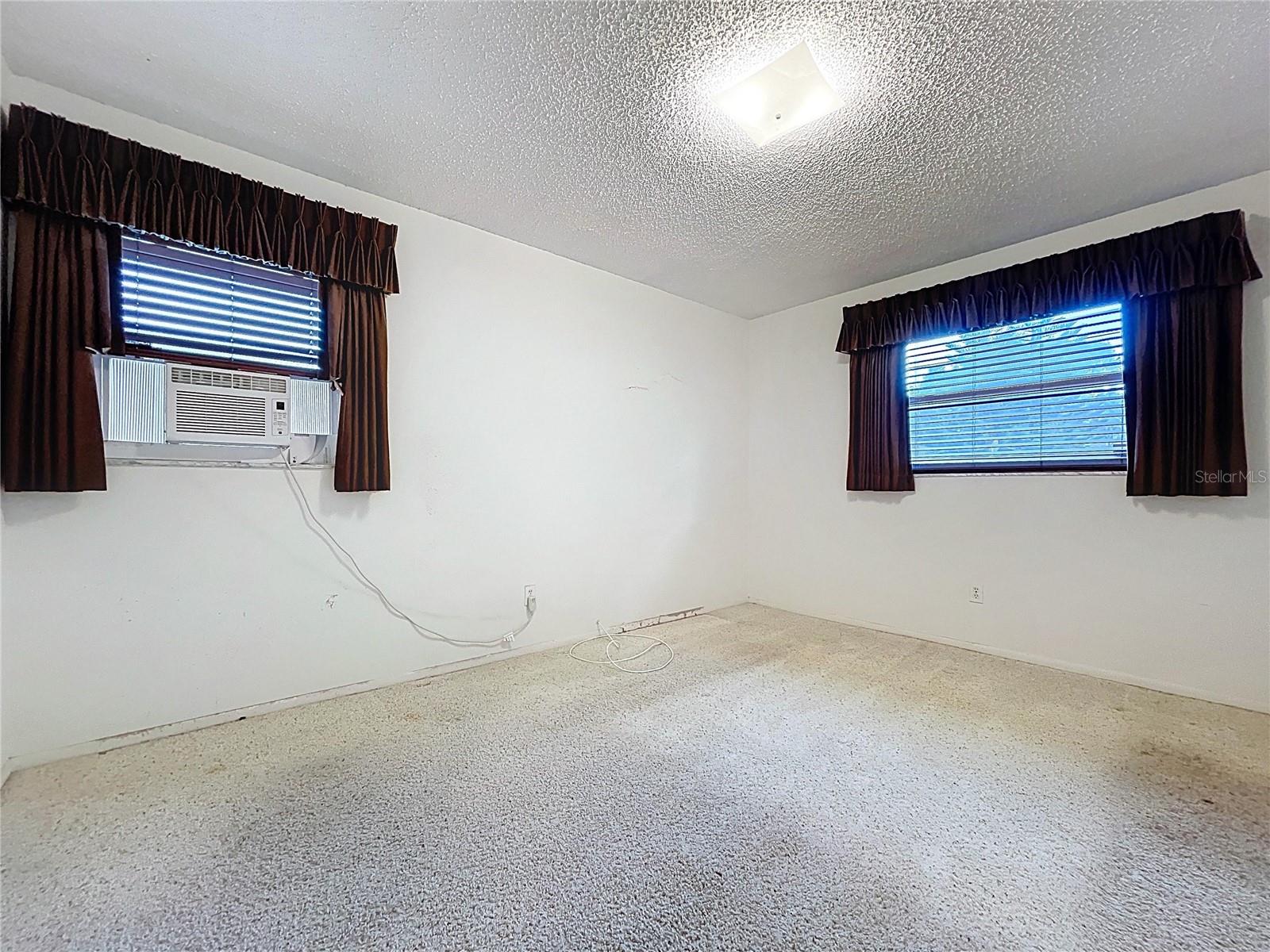 3rd bedroom with double pane windows.