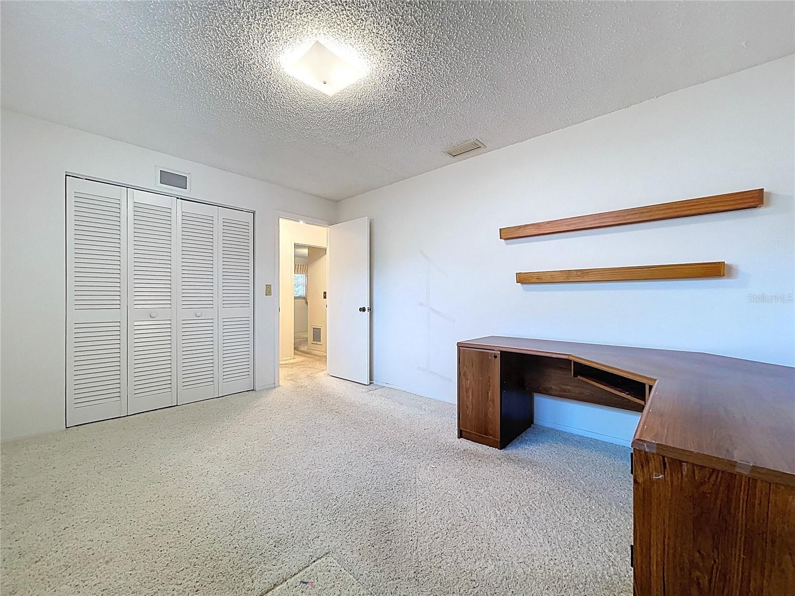 4th bedroom with double pane windows.
