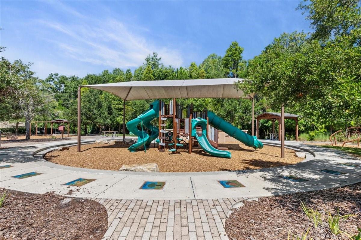 Covered tot lot