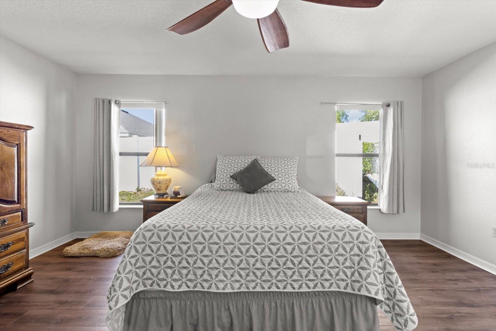 Suite Master Bedroom with large walk-in closet