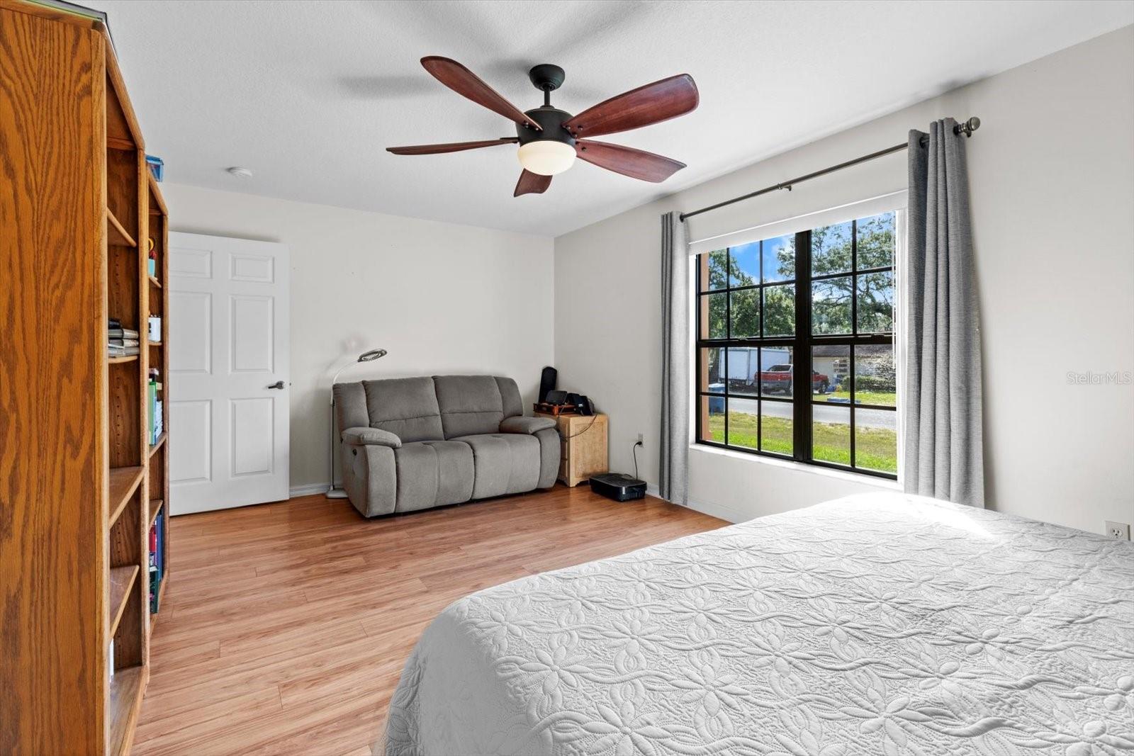 Suite bedroom 2 with large walk-in closet