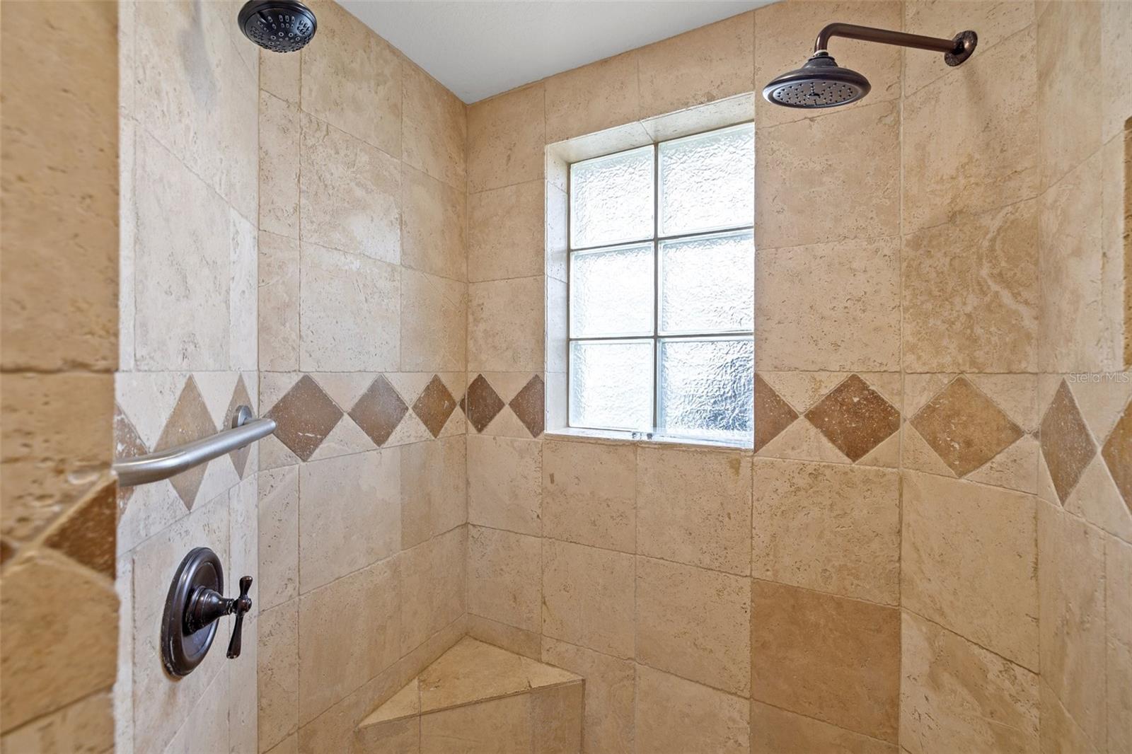 Walk in shower