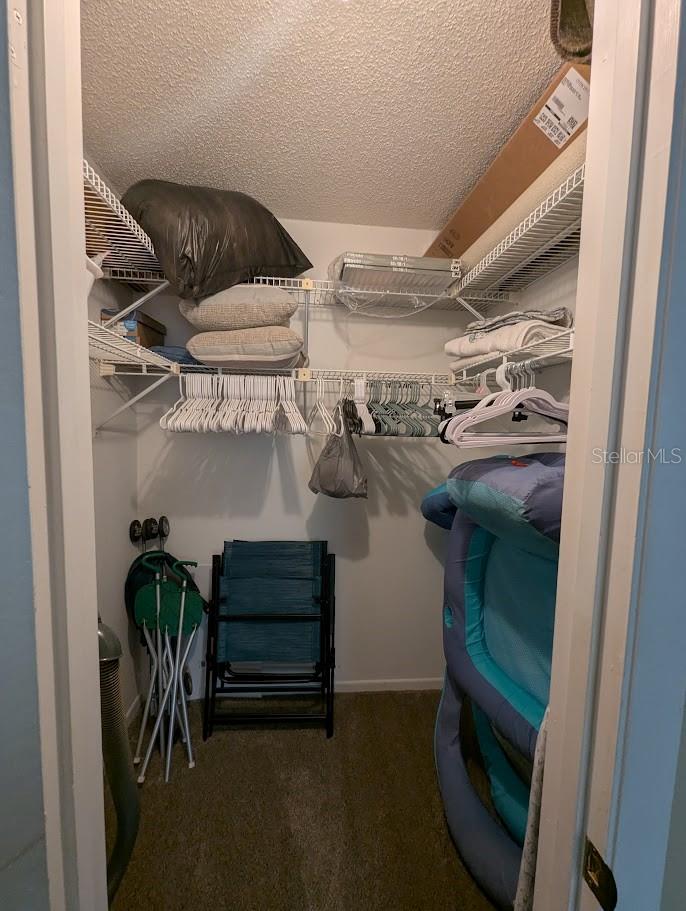 Second bedroom walk in closet