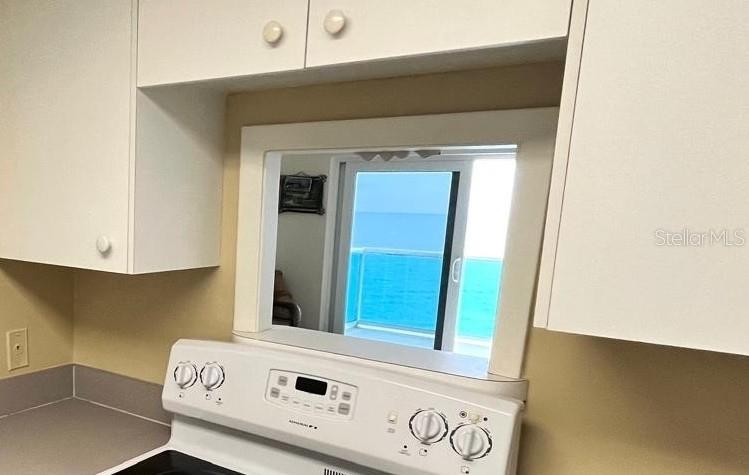 Gulf View from Kitchen