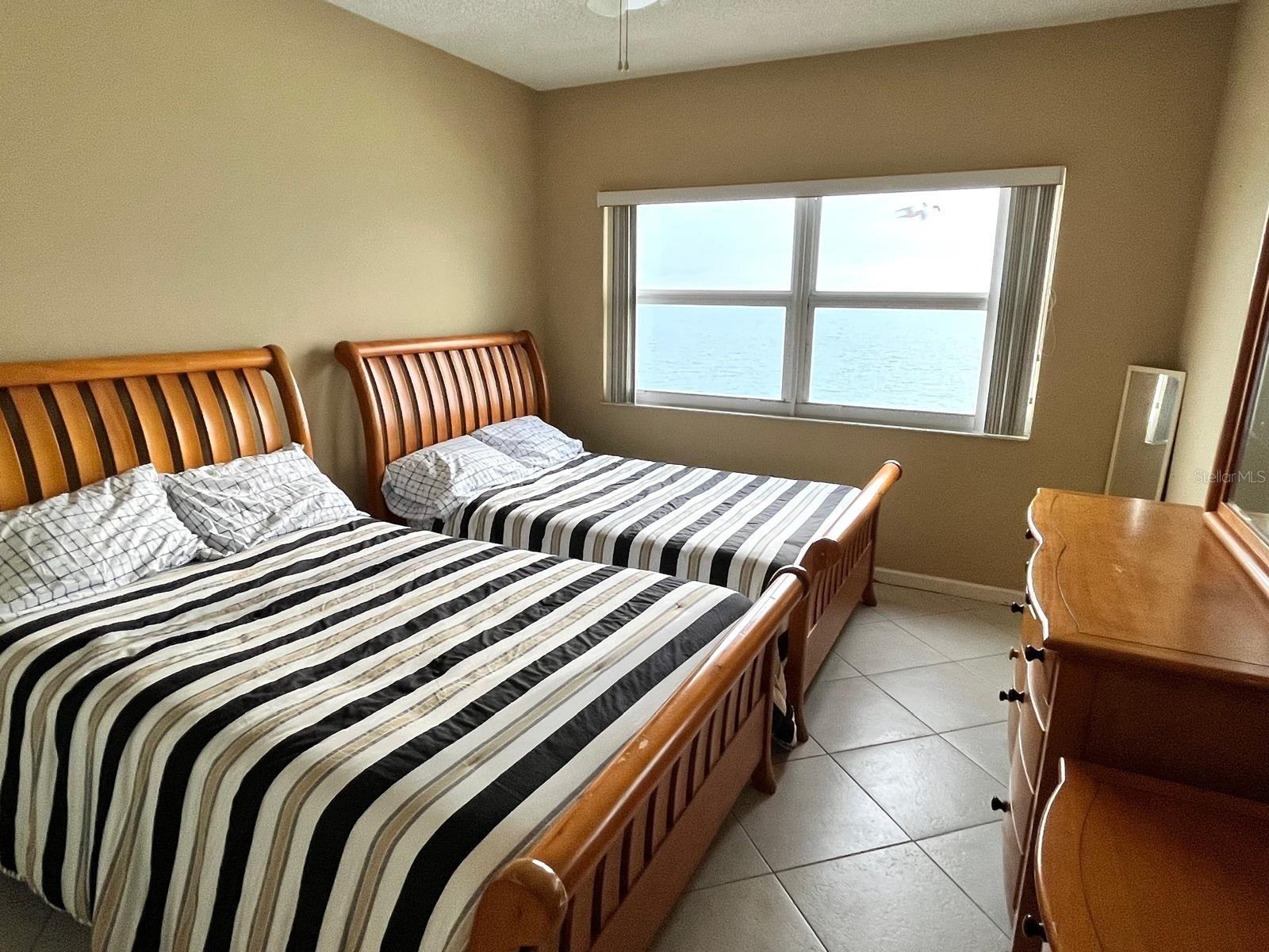 2nd Bedroom with Gulf Views