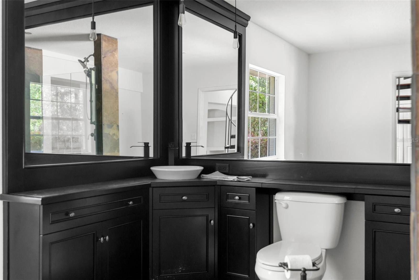Master Bathroom. Downstairs.