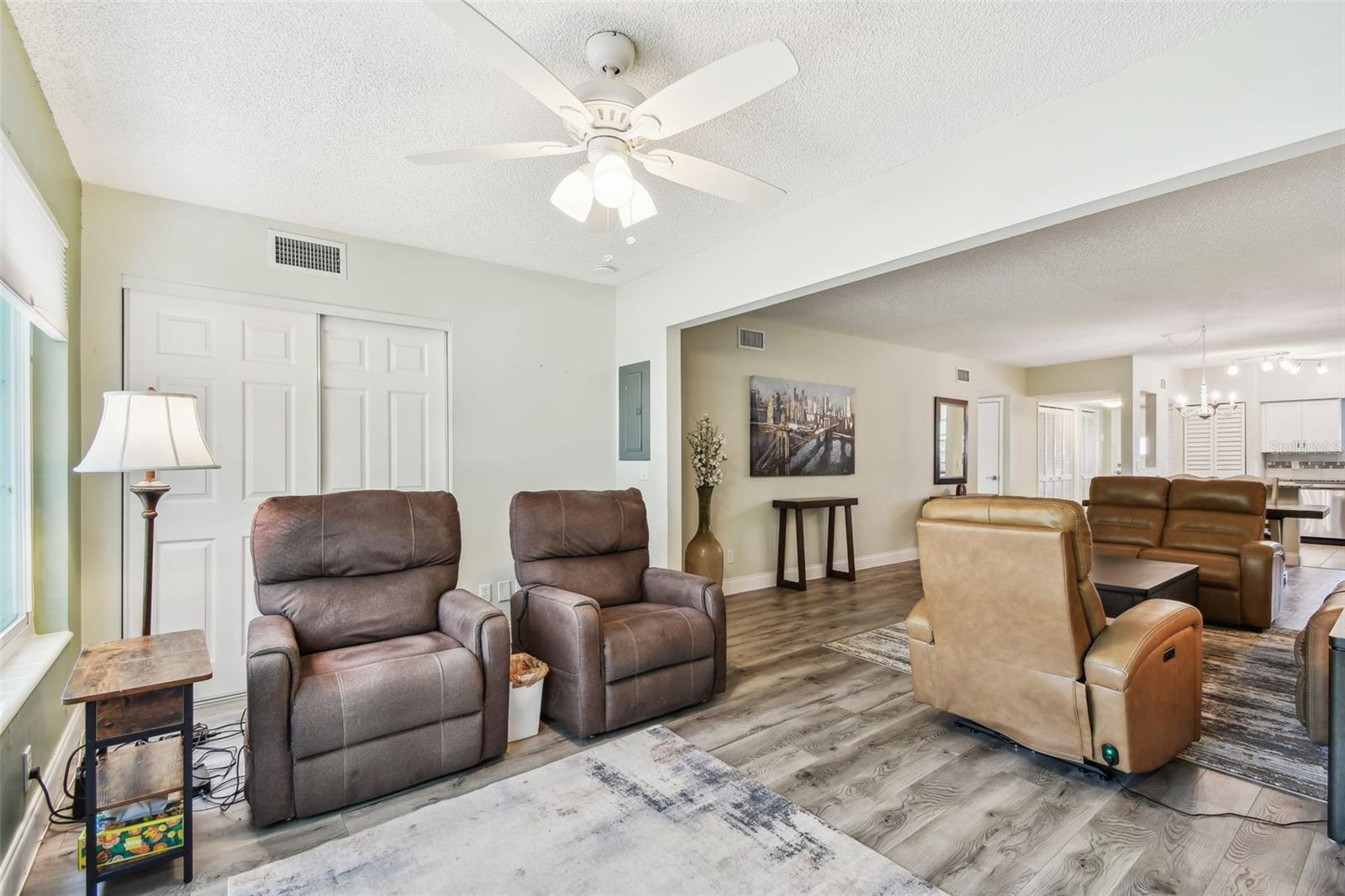 Florida Room could also become an office or 3rd bedroom space.