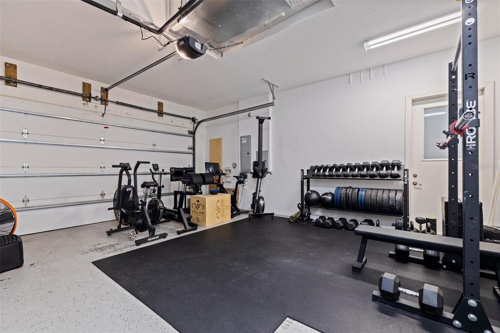 Two car garage