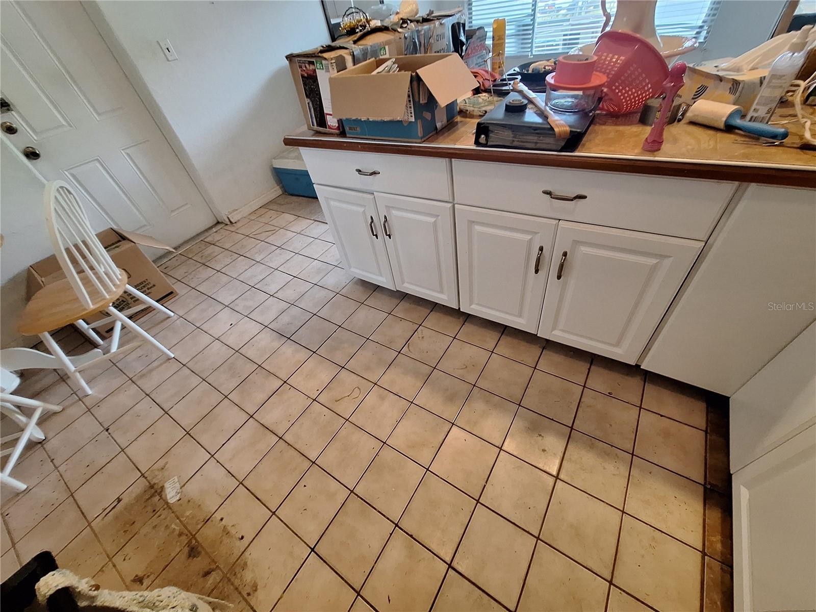 Newer cabinets below
