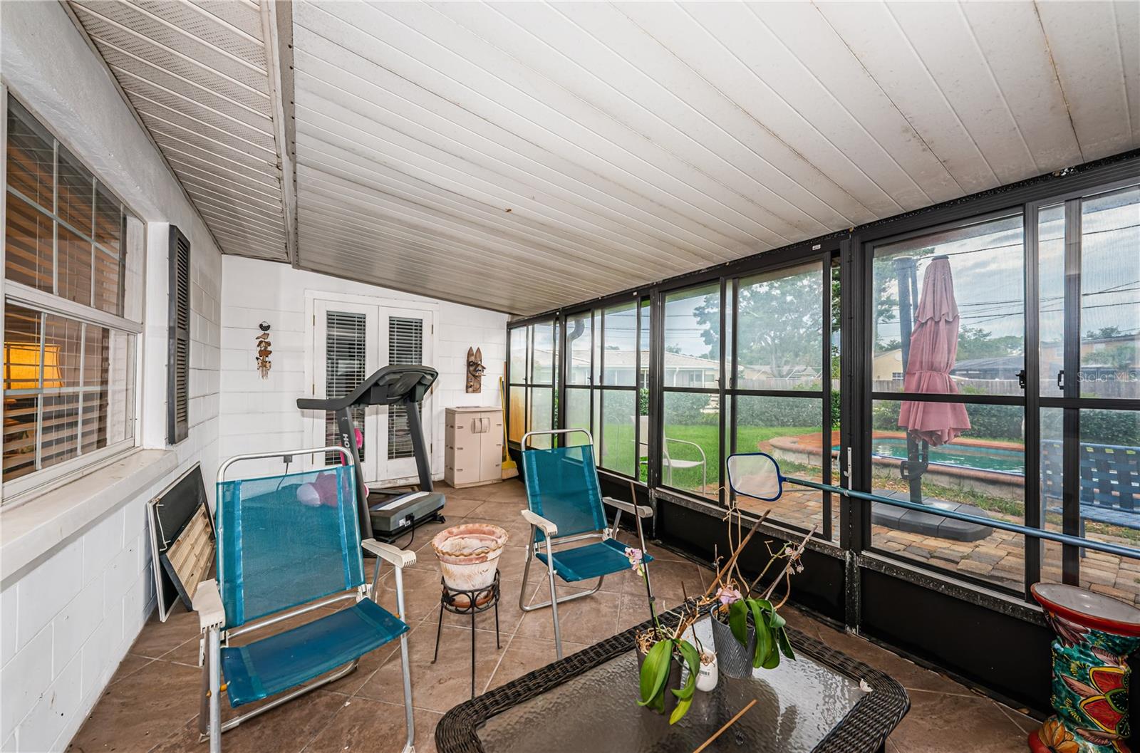 Expansive Back Porch