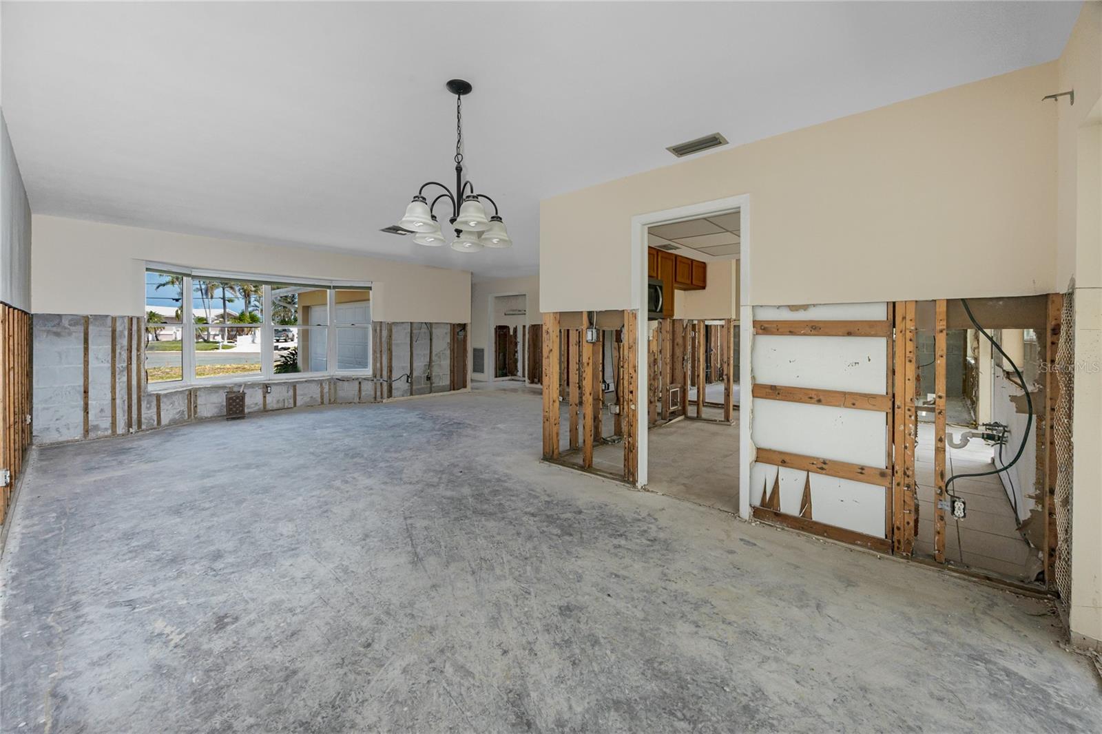 Dining Room to Living Room