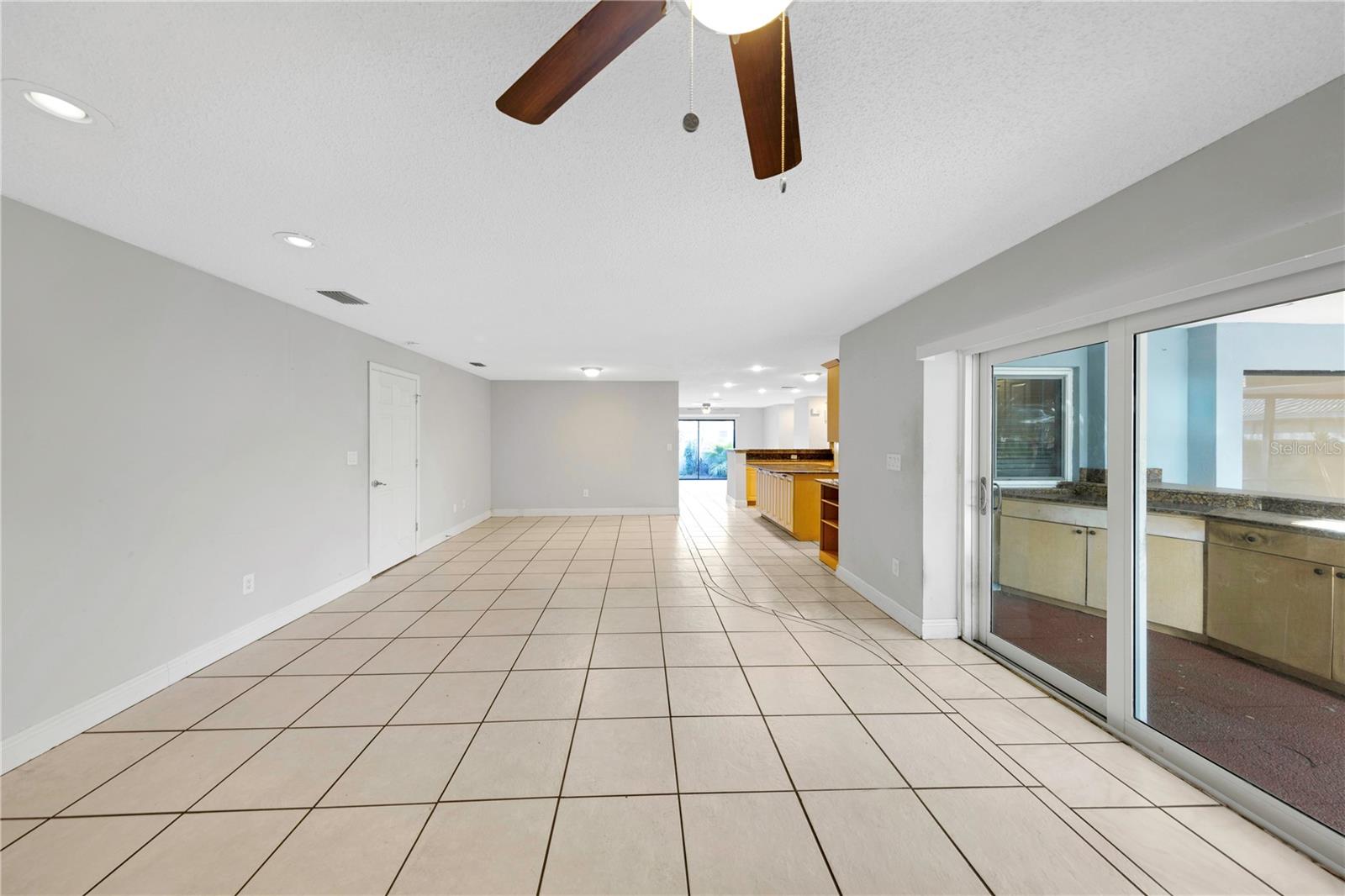 Family Room - Reverse View