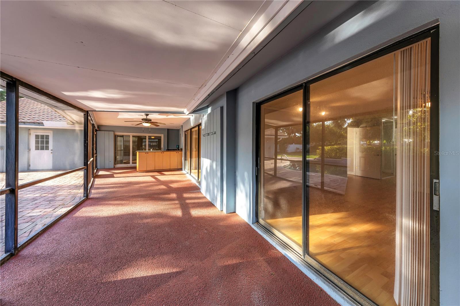 Rear Patio - Reverse View