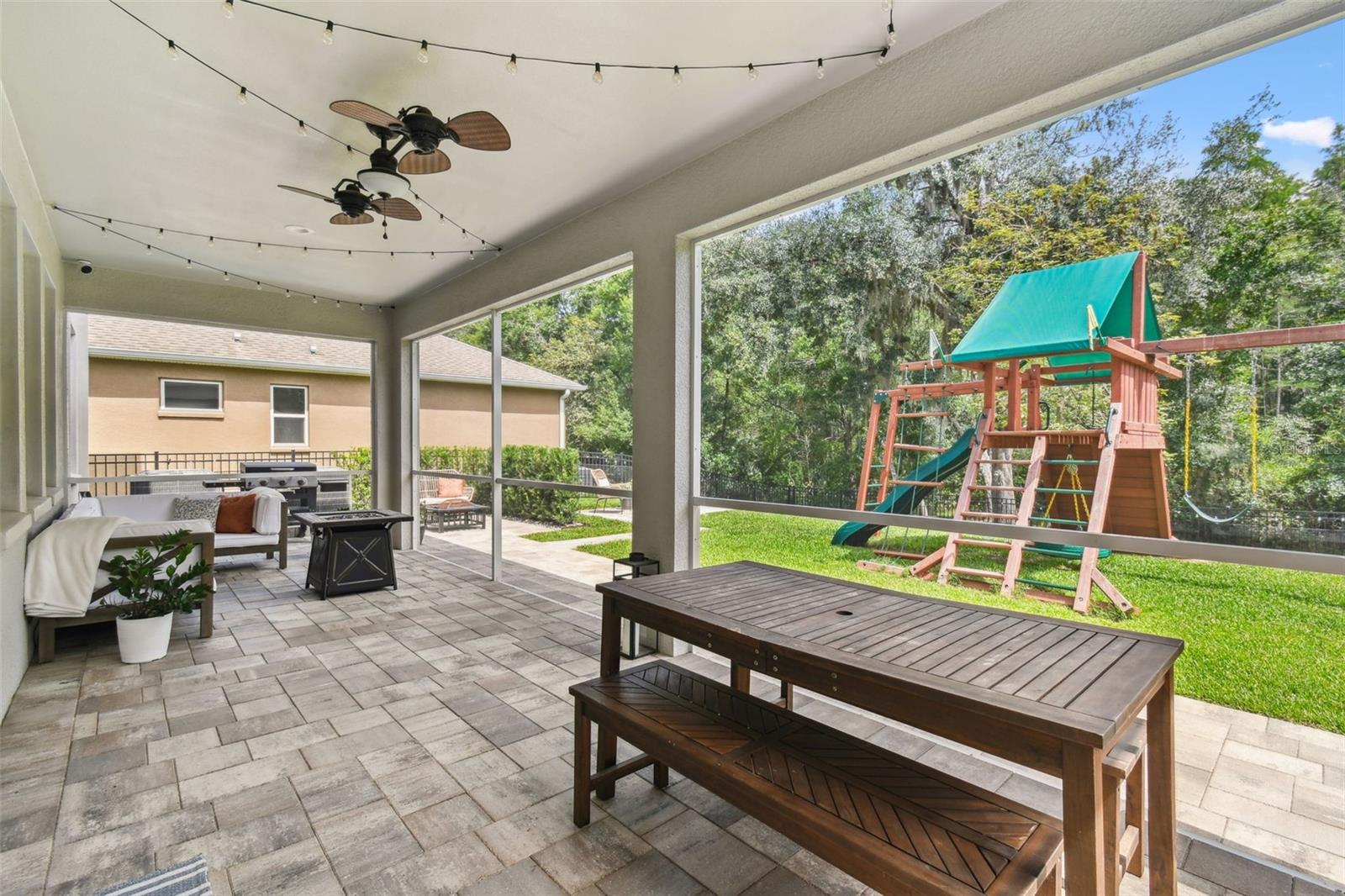 Oversized Pavered Lanai