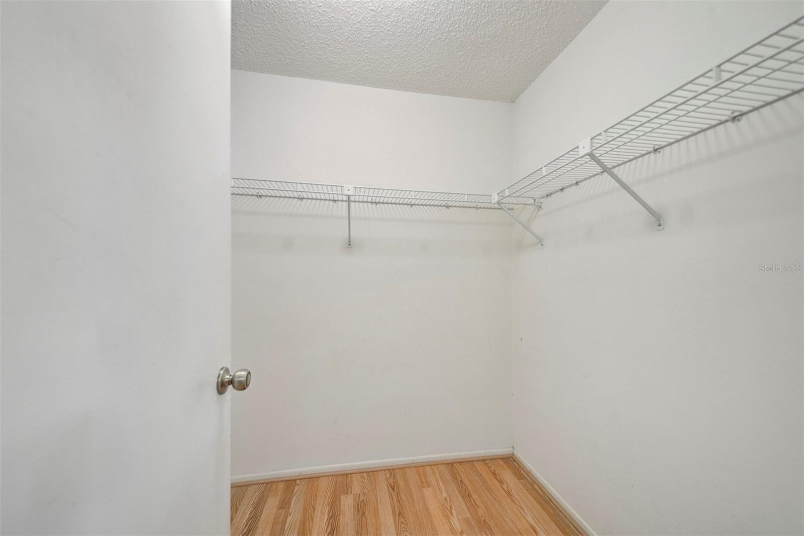 Bedroom 1 with walk-in closet