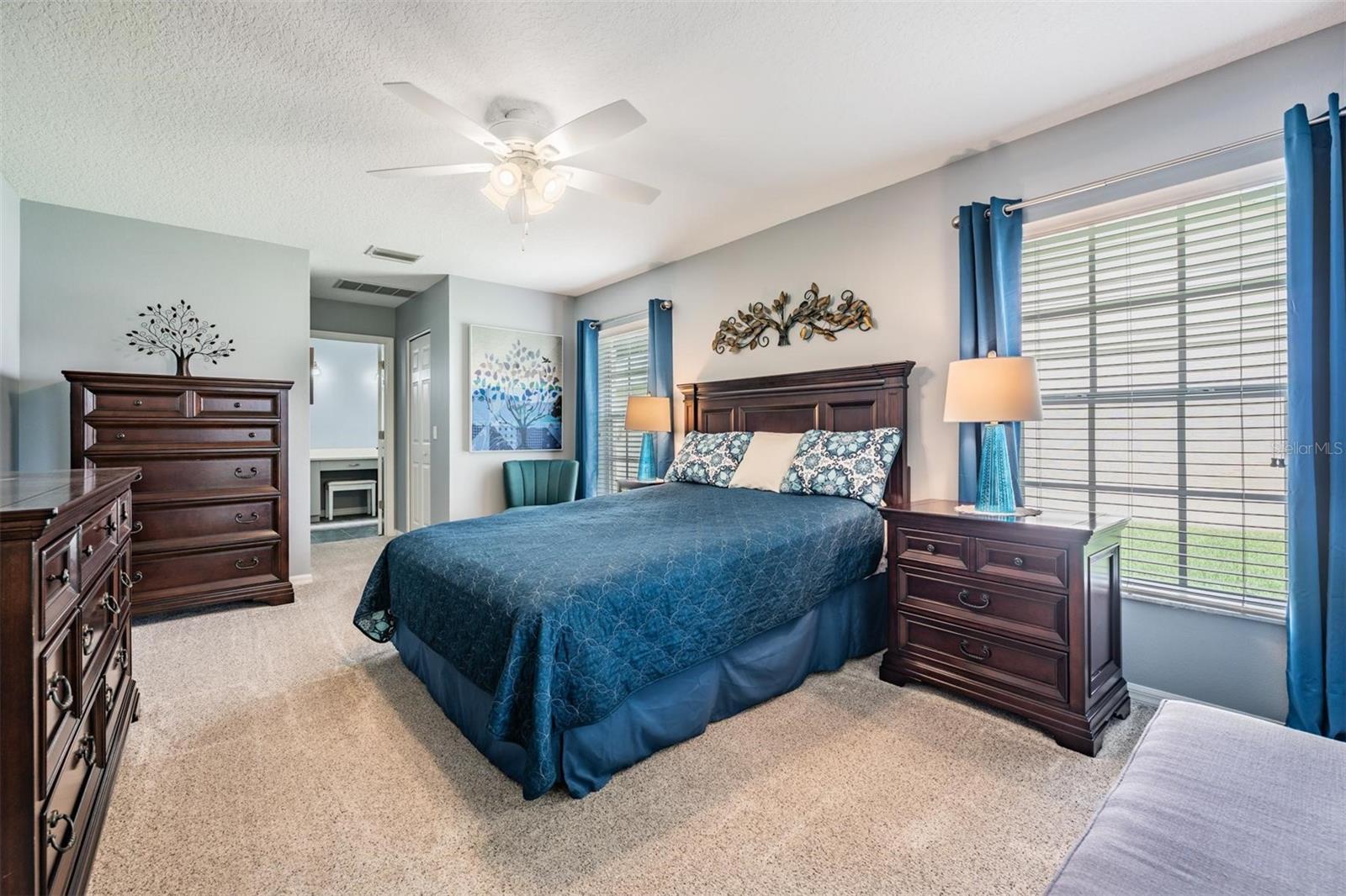 Master bedroom with room for a cozy reading nook