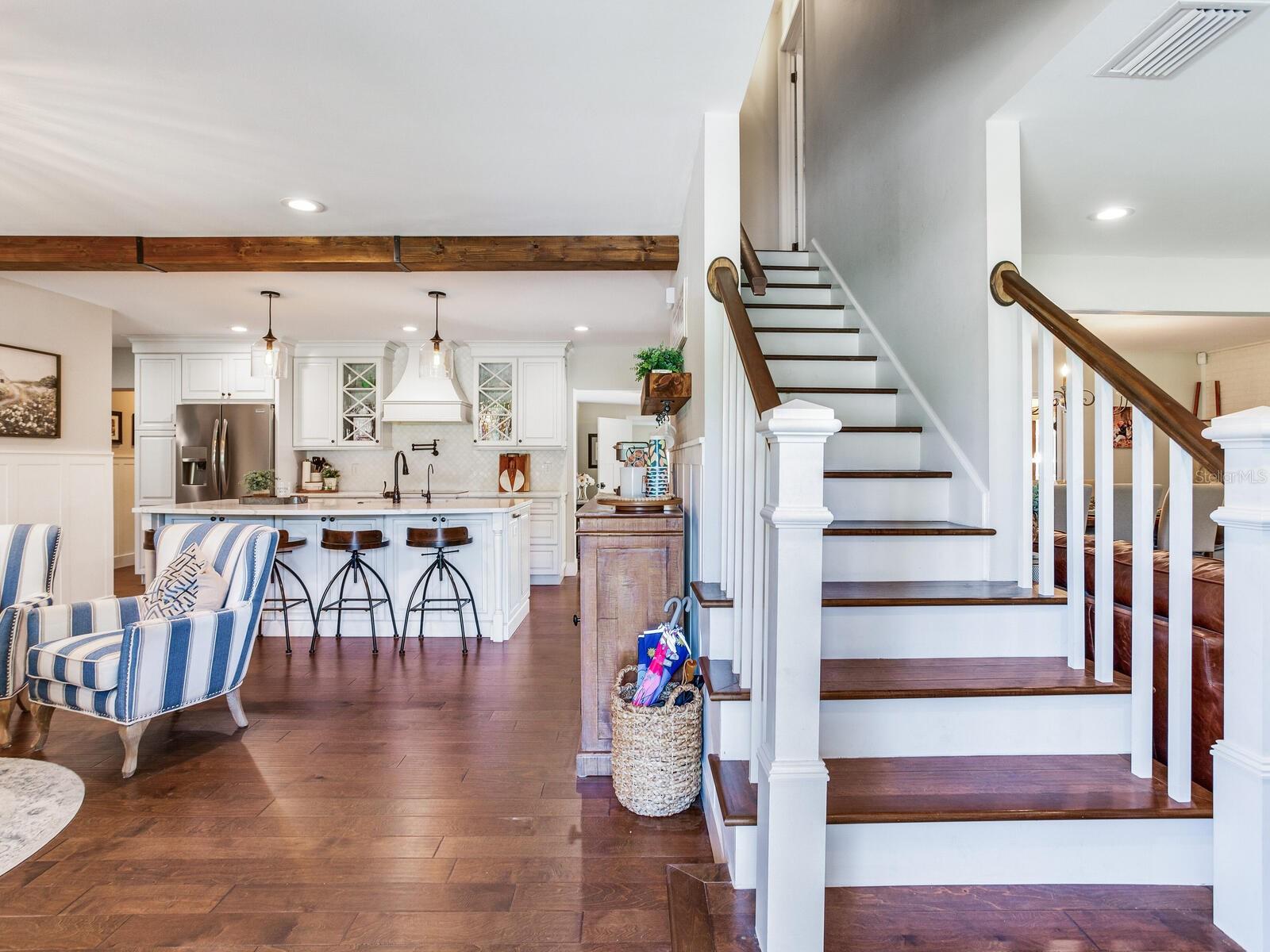 Foyer / Staircase / Kitchen
