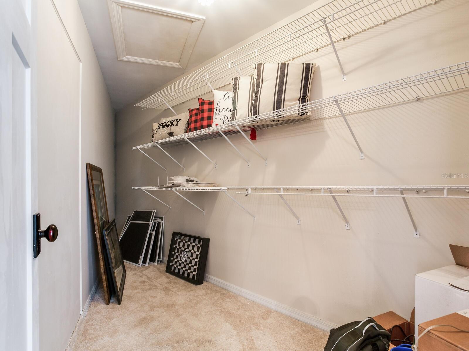 Walk-in Closet in Downstairs Primary Suite