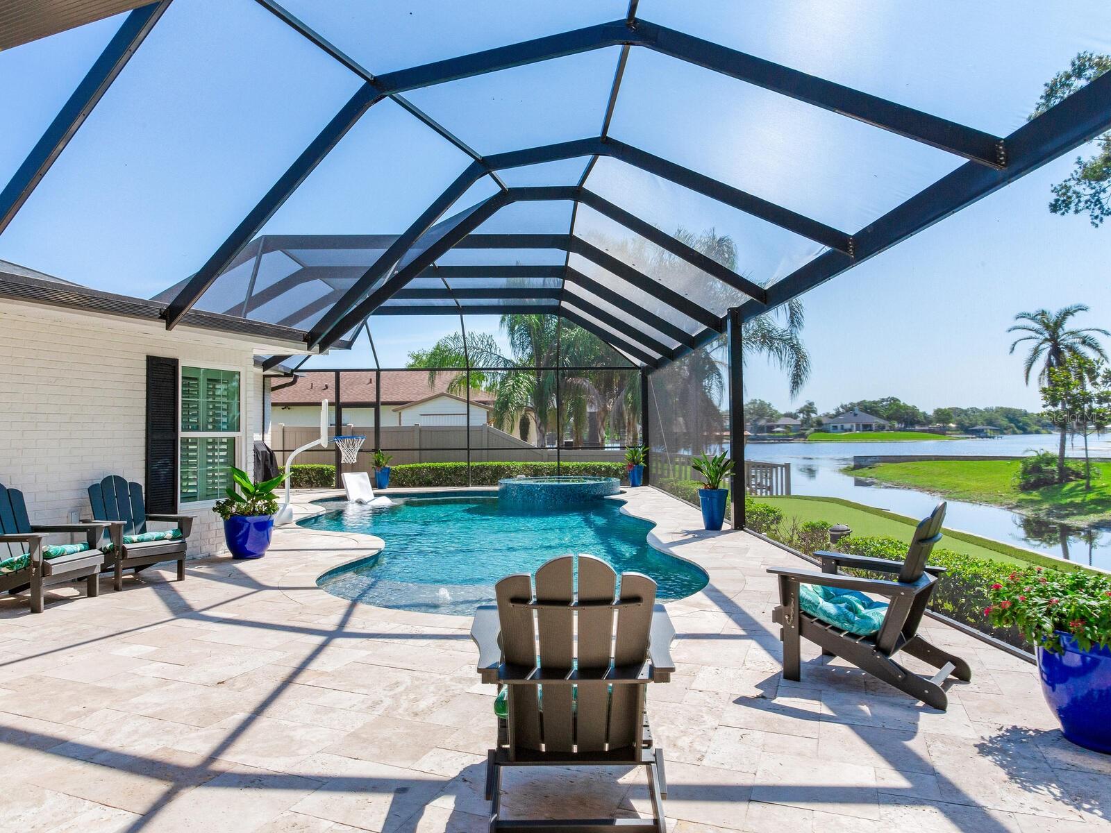 Pool / View of Lake