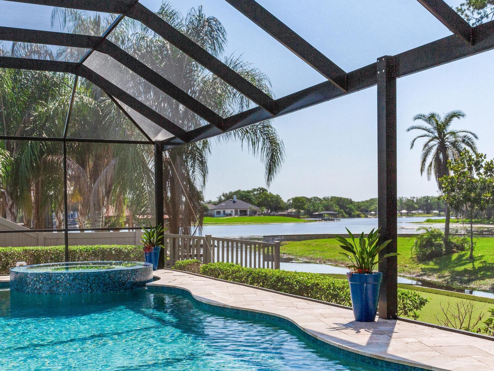 Pool / View of Lake
