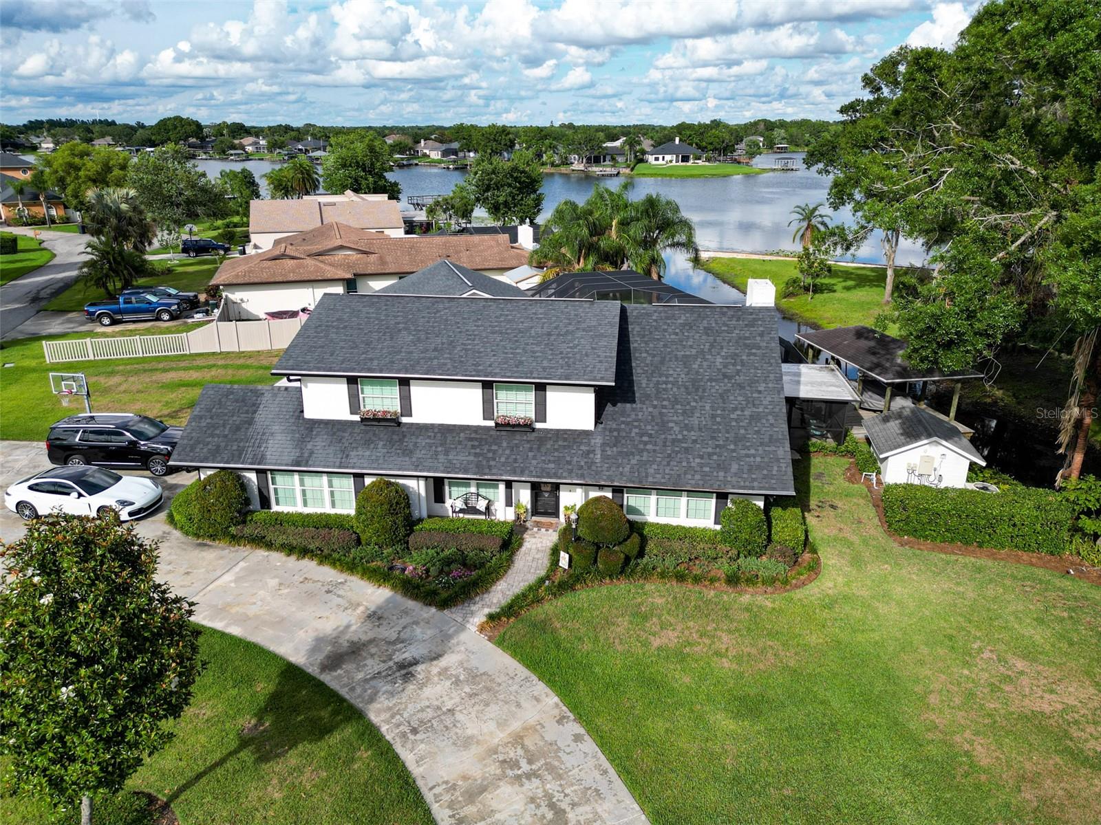 Aerial Front Elevation