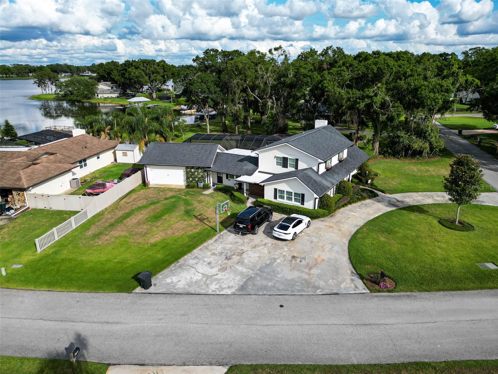 Aerial Sideyard