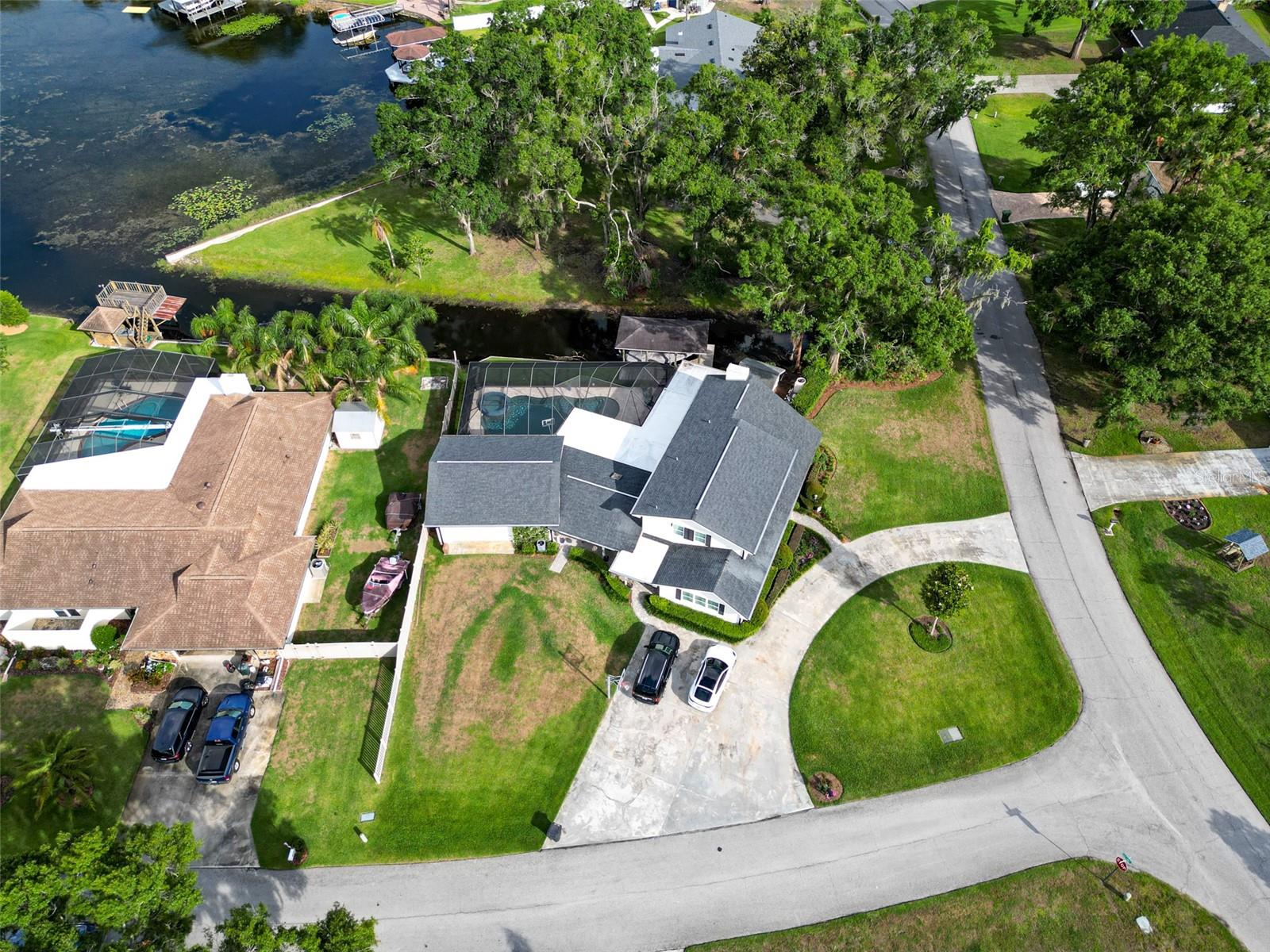 Aerial Overhead View