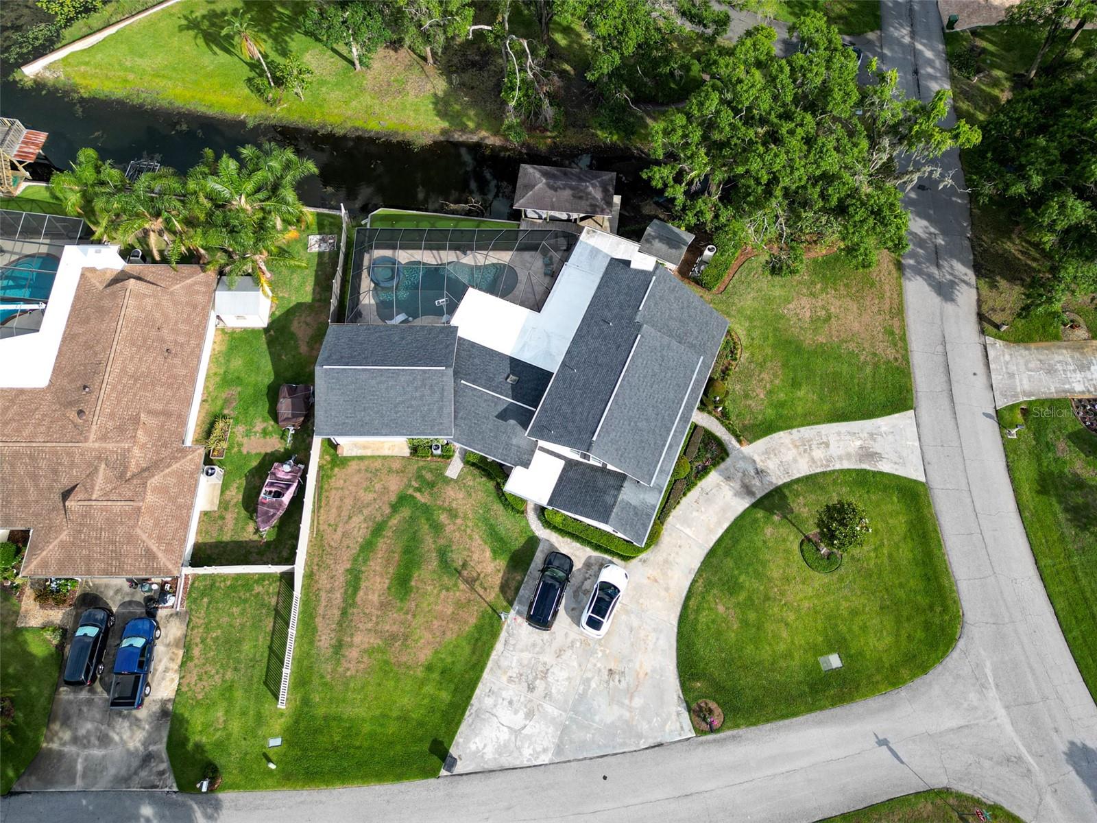 Aerial Overhead View
