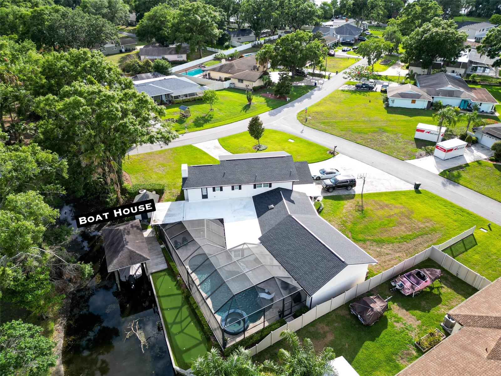 Aerial - Boathouse