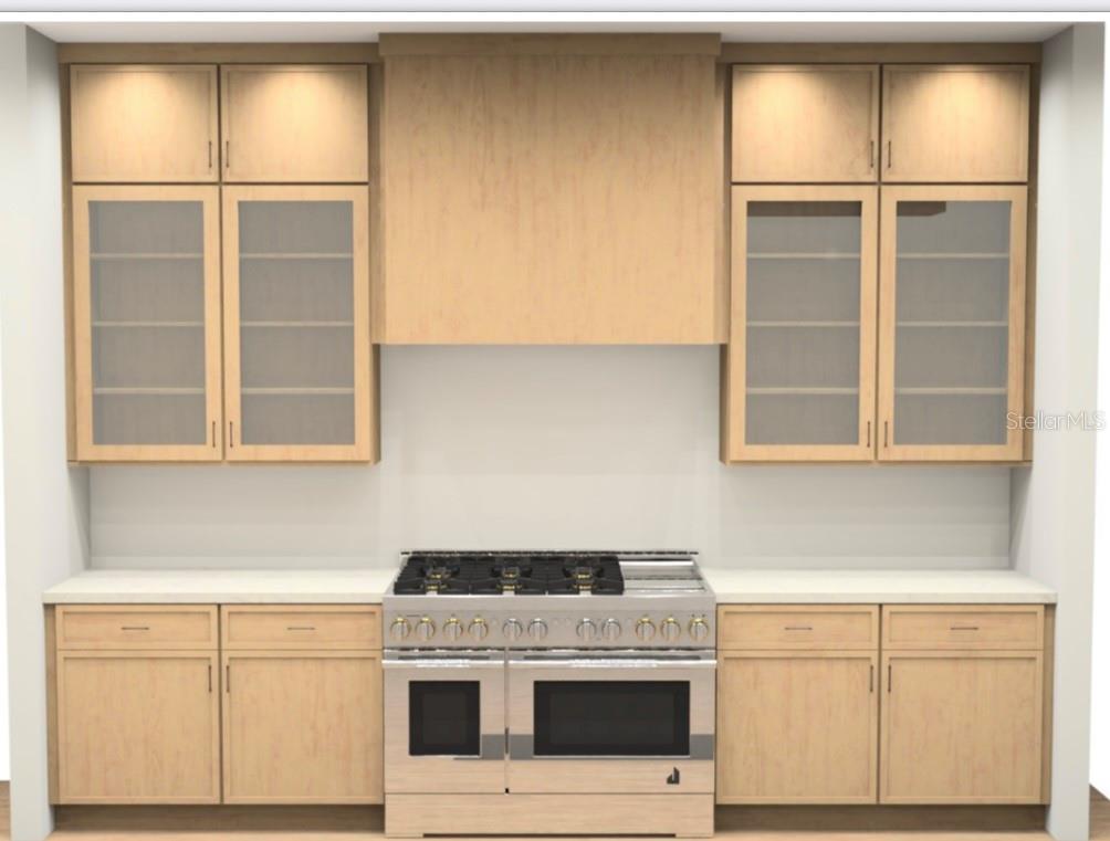 Kitchen - FRAMELESS Cosmopolitan MapleSand Stain