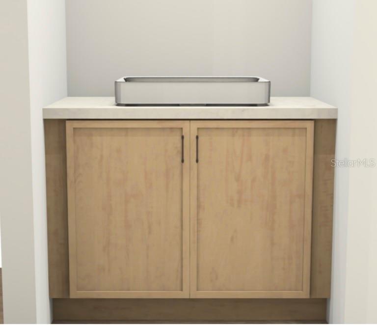 Kitchen - FRAMELESS Cosmopolitan MapleSand Stain