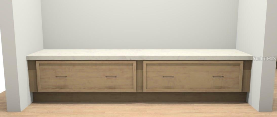 Foyer - FRAMELESS Cosmopolitan MapleSand Stain