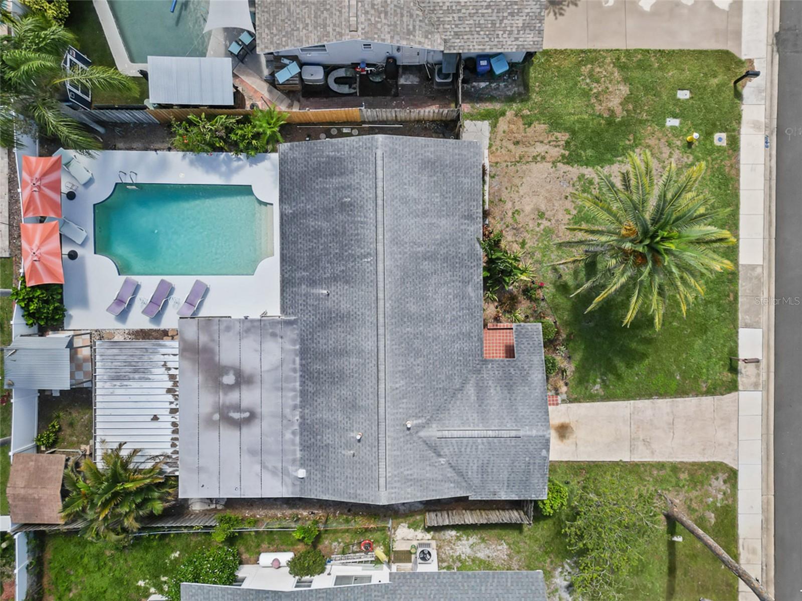 Aerial View of Property