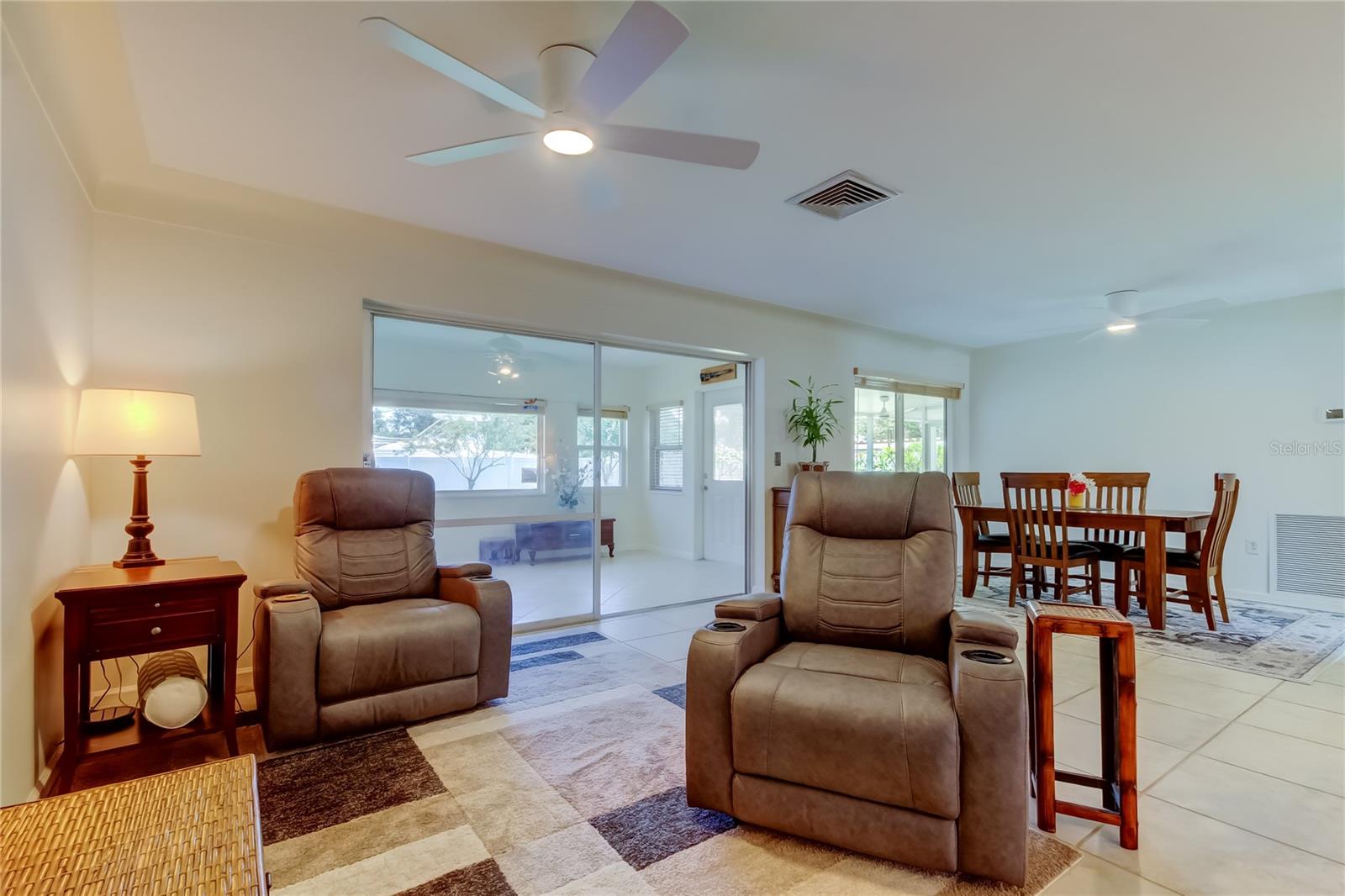Living room, open floor plan