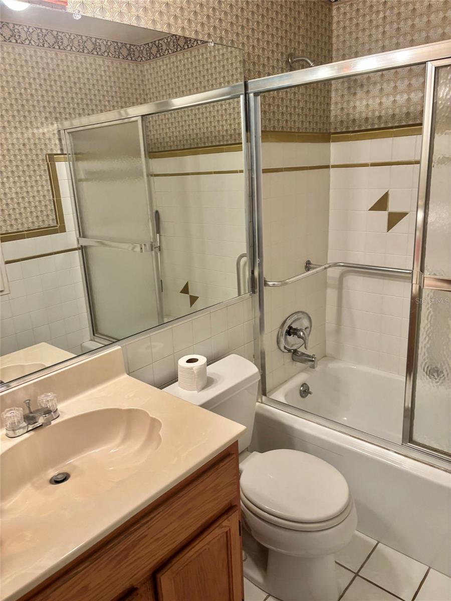 Hallway bathroom