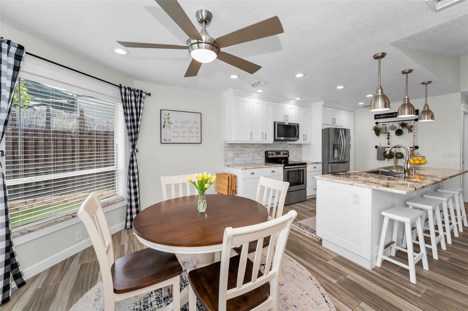 Eating Space in Kitchen