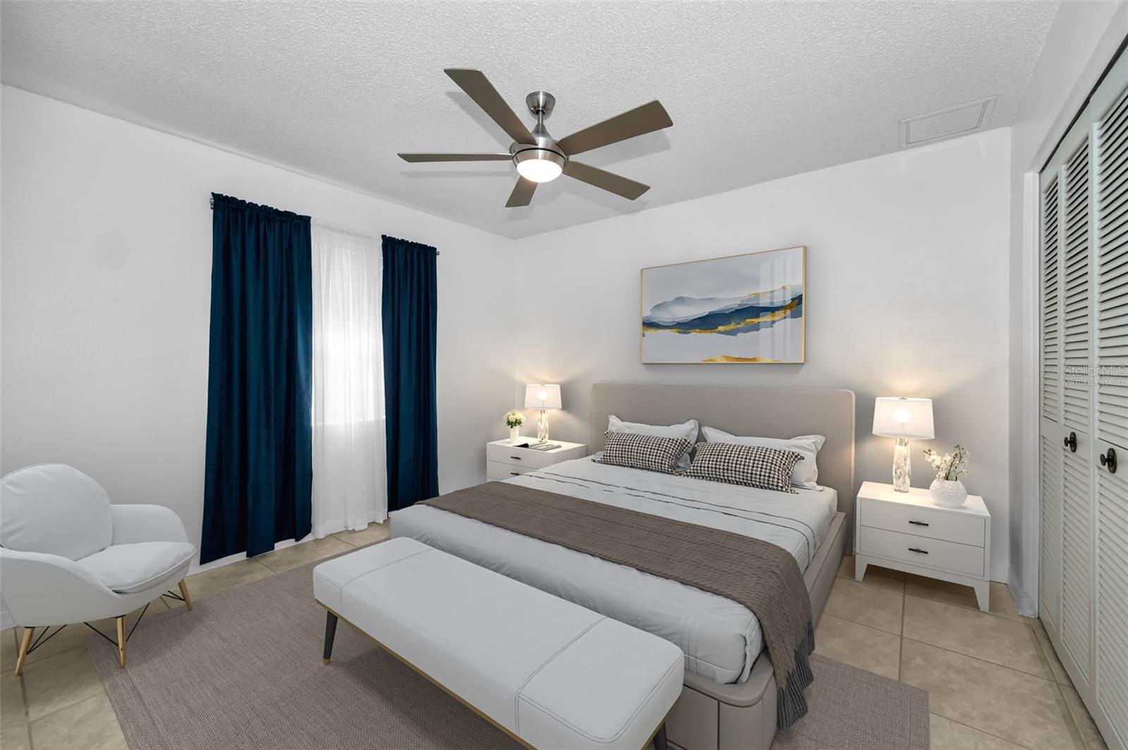 Bedroom 2-Virtually Staged