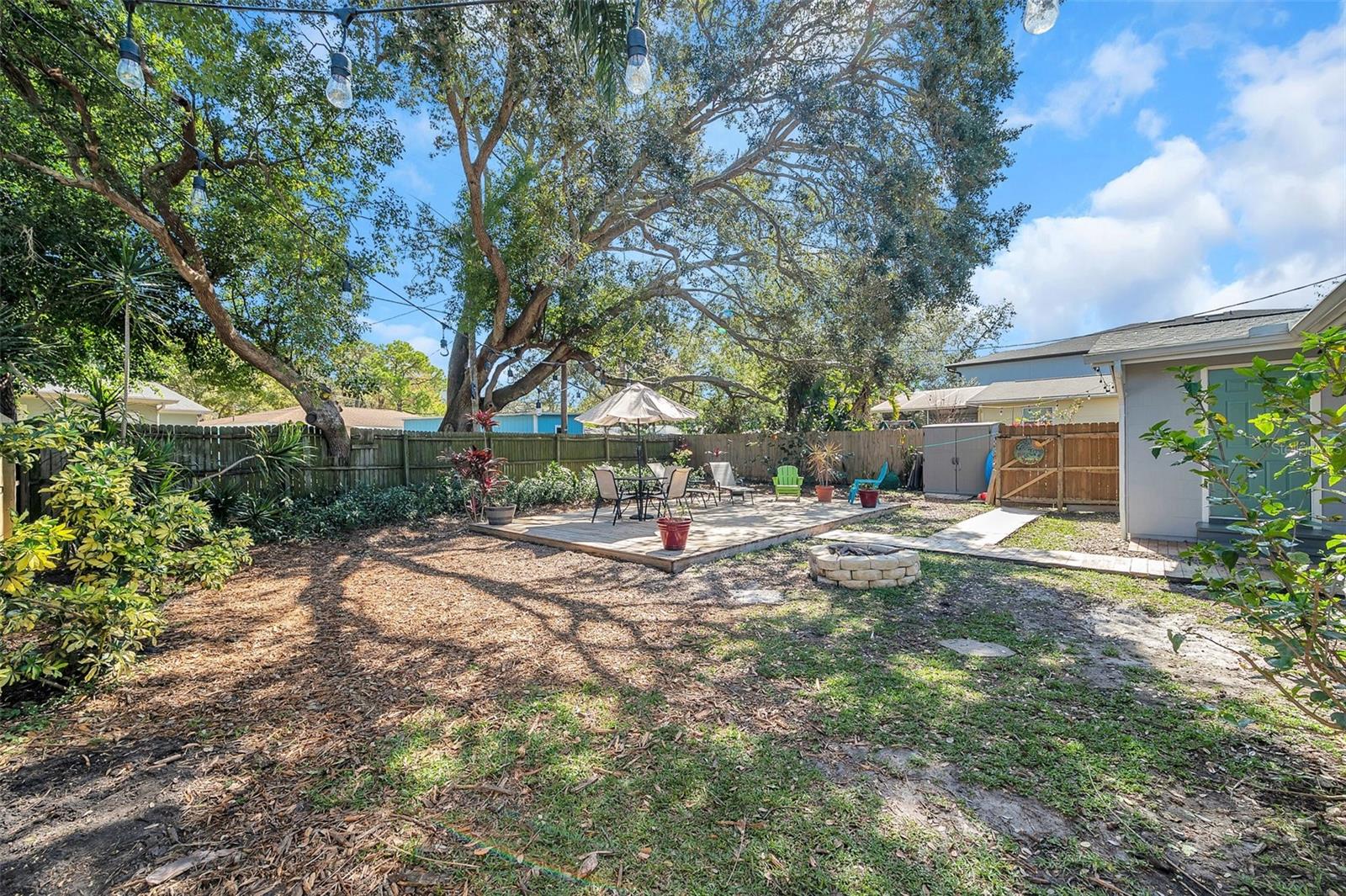 Rear yard